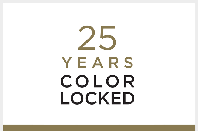 25-year colour guarantee